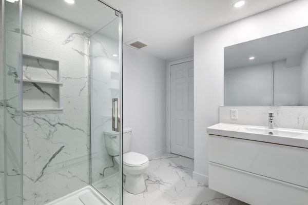 Cost of Basement Bathroom Installation in Longview